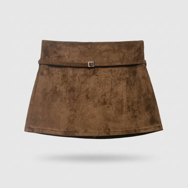Bronwyn Suede Mini Skirt