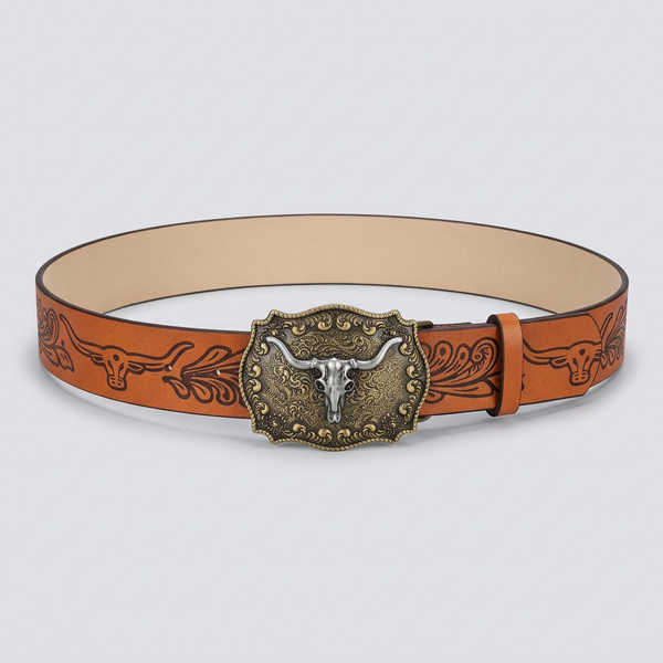 Dakota Longhorn Western Belt