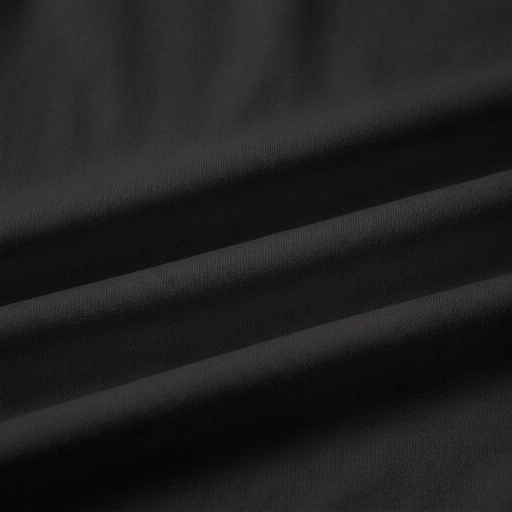 Linnea Long Sleeve Tee - Black - detail